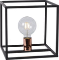 Lucide arthur - tafellamp - 1xe27 - zwart
