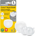Medela contact tepelhoedjes - hulp bij aanleggen borstvoeding - maat l - 24 mm - 2 stuks