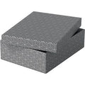 Opbergdoos esselte 628285 medium plat 9 l grijs