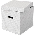 Opbergdoos esselte 628288 cube large 36 l wit
