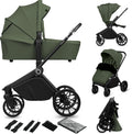 Lionelo mika plus - kinderwagen 2in1 - xxl set - veelzijdig en jaarrond - grote wielen - tot 22kg - bediening met een hand - voor alle soorten terrein - accessoireset