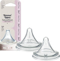 Tommee tippee natural start deep latch driehoekige spenen - set van 2 medium flow speen
