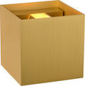 Lucide xio - wandlamp - led dimbaar - g9 - 1x4w 2700k - verstelbare stralingshoek - mat goud messing