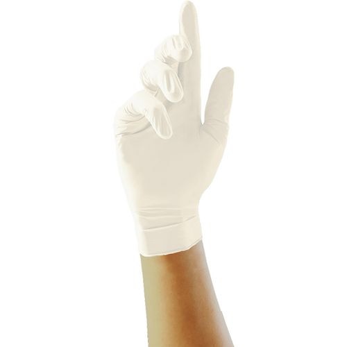Wegwerphandschoenen unicare gs0022 transparant latex