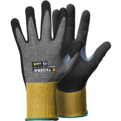 Nitrile handschoenen tegera 8805-10 maat 10 grijs