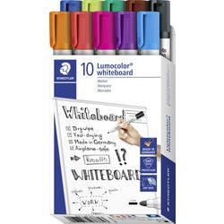 Staedtler lumocolor whiteboard marker - doosje 10 st