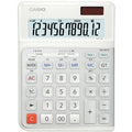 Bureaurekenmachine casio de-12e-we lcd wit