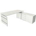 Bureau kerkmann 11446010 hoekbureau wit