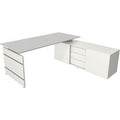 Bureau kerkmann 11447311 hoekbureau lichtgrijs