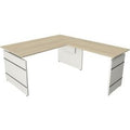Zit-sta-bureau kerkmann 11465250 hoekbureau esdoorn