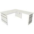 Zit-sta-bureau kerkmann 11464510 hoekbureau wit