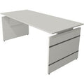 Zit-sta-bureau kerkmann 11466611 rechthoekig lichtgrijs