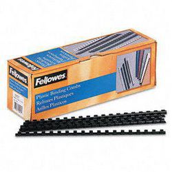 Fellowes bindruggen 14 mm zwart, 100 stuks