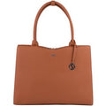 Laptoptas socha so-midi-cognac kunstleer cognac
