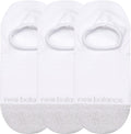 New balance active invisible no show socks unisex sportsokken - white