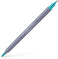Faber-castell - duo aquarel marker - goldfaber - licht kobalt groen 356 - brush 0,6mm - fc-164656