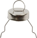 Creativ company creotime metalen hanger 13 mm zilver 25 stuks