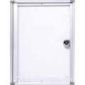 Vitrine maul 6820108 maulextraslim zilver