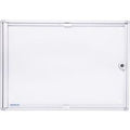 Vitrine maul 6820208 maulextraslim zilver