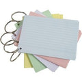 Indexkaarten exacompta 10380e kleurenassortiment papier