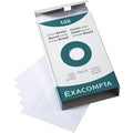 Indexkaarten exacompta 13801x wit papier