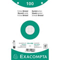 Indexkaarten exacompta 10603e wit papier