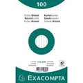 Indexkaarten exacompta 10803x wit papier