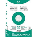 Indexkaarten exacompta 12606e wit papier