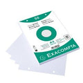 Indexkaarten exacompta 12608e wit papier