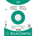 Indexkaarten exacompta 10620e wit papier