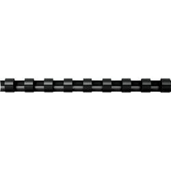 Fellowes bindruggen 8 mm zwart, 100 stuks