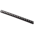 Fellowes pack 100 binding combs black 5346507 plastic a4 12mm