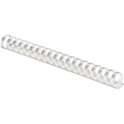 Pack 50 binding combs white 5349002 fellowes plastic a4 32mm