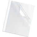 Pack 100 binding cover white 5317501 fellowes thermal 3mm