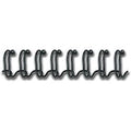 Fellowes pack 100 binding combs black 53265 a4 10mm