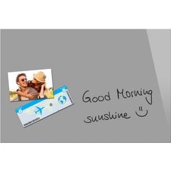 Sigel glasmagneetbord be!board 60x40cm composiet grijs