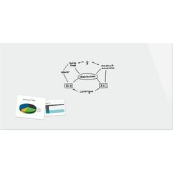 Sigel glasmagneetbord be!board superwit 240x120cm met magneten