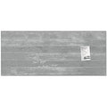 Glasbord sigel grijs 130 x 55 cm