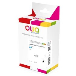Inktcartridge owa 45 zwart