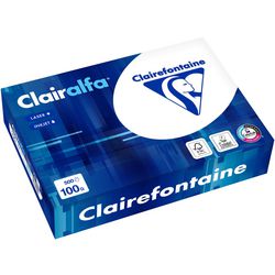 Clairefontaine clairalfa presentatiepapier a4 100 g pak van 500 vel