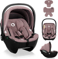 Lionelo moxie i-size - autostoel draagstoel vanaf geboorte - 40-87 cm - achterwaarts gericht (rwf) - bamboe stof - dri-seat - lichtgewicht 4,3 kg - isofix compatibel - memory foam - magnetische gordels - zonnekap - verstelbare hoofdsteun
