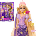 Mattel disney princess lichtgevend haar rapunzel modepop - met 5 manieren om te gloeien