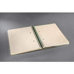 Sigel spiraal notitieboek - conceptum nature edition - a5 - bamboo - hardcover - 160 pagina's - dots - 80 grams papier - si-co672