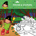Clavis joy kleurposter heksje mimi in het bos