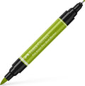 Faber-castell tekenstift - pitt artist pen - duo marker - 170 meigroen - fc-162170