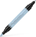 Faber-castell tekenstift - pitt artist pen - 148 ijsblauw - duomarkers - dubbelzijdige stift - fc-162148