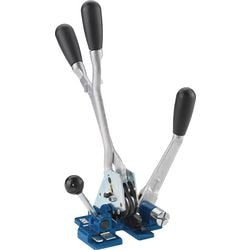 Span-zegeltang raja mfc1n grijs, blauw metaal, kunststof