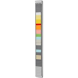 T-kaartenbord ultradex 50 sleuven zilver