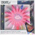 Create it! lipgloss-set poptastic meisjes 160 ml 16-delig
