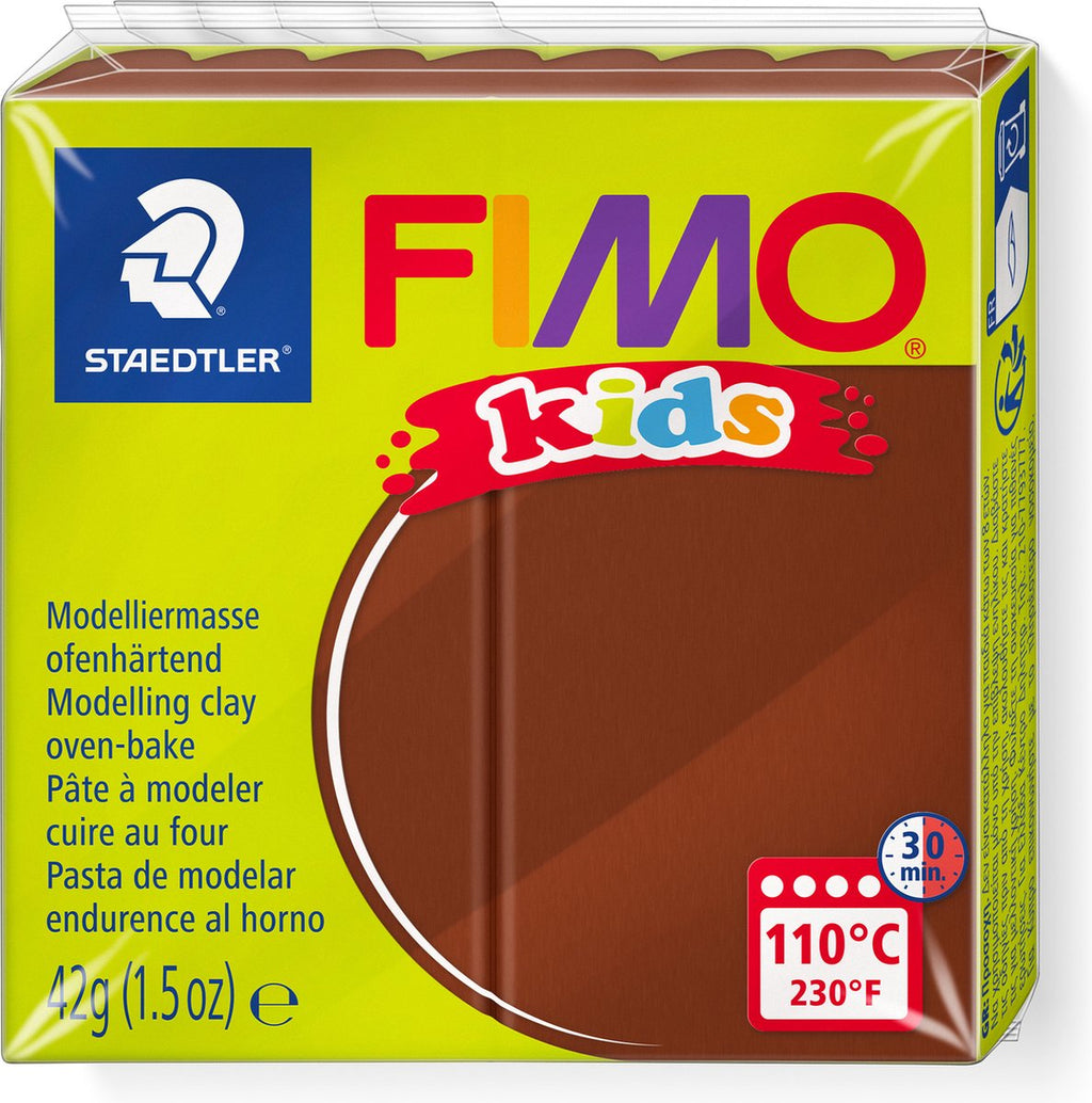 Fimo Kinder-Knete, braun, 42 g